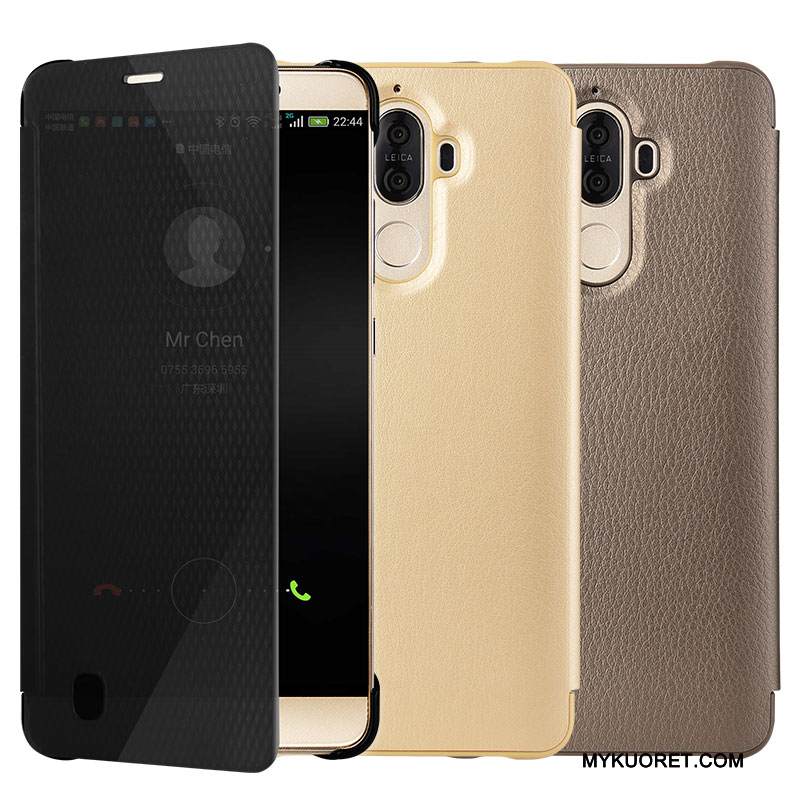 Kuori Huawei Mate 9 Suojaus Murtumaton Puhelimen Kuoret, Kotelo Huawei Mate 9 Laukut Kulta