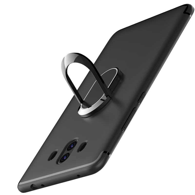 Kuori Huawei Mate 9 Suojaus Rengas Ohut, Kotelo Huawei Mate 9 Musta Ultra