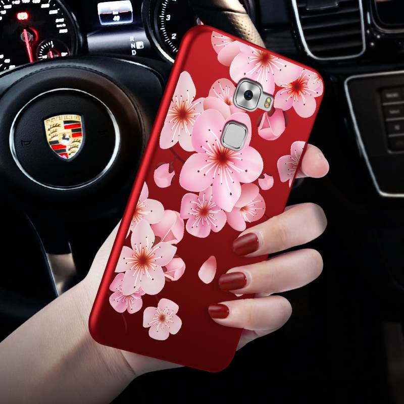 Kuori Huawei Mate S Silikoni Murtumaton Puhelimen Kuoret, Kotelo Huawei Mate S Laukut Punainen