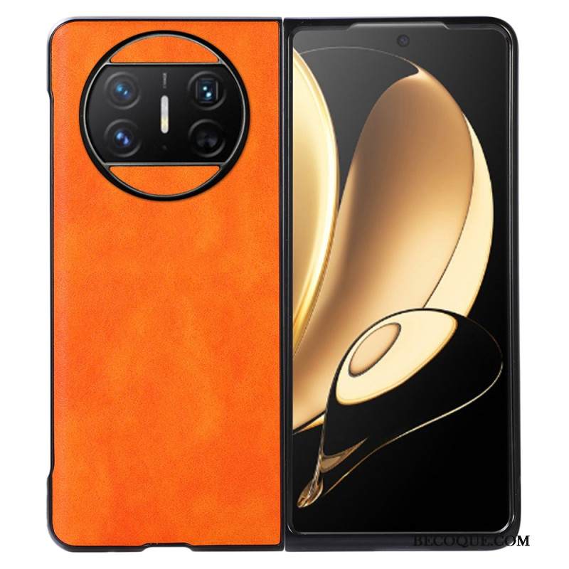Kuori Huawei Mate X3 Litsikuvioinen Tekonahka
