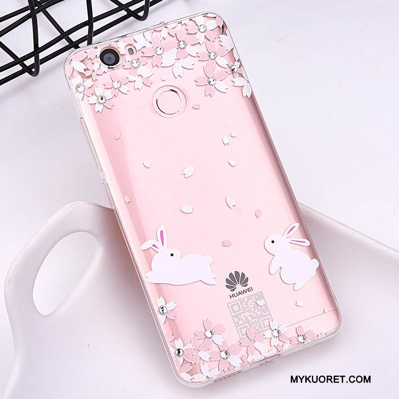 Kuori Huawei Nova Pehmeä Neste Puhelimen Kuoret Jauhe, Kotelo Huawei Nova Silikoni Nuoret
