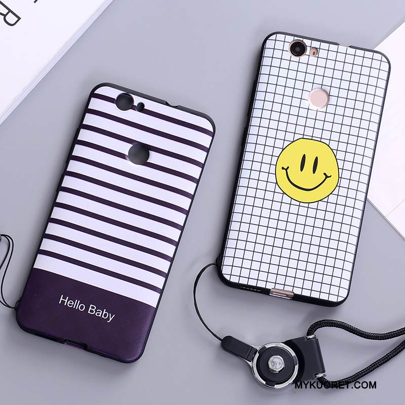 Kuori Huawei Nova Silikoni Ihana Valkoinen, Kotelo Huawei Nova Suojaus Puhelimen Kuoret Ripustettavat Koristeet