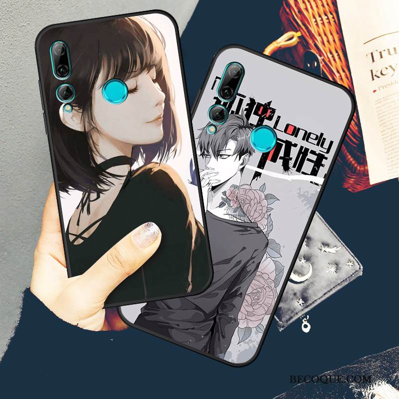 Kuori Huawei P Smart+ 2019 Pehmeä Neste Puhelimen Kuoret Rengas, Kotelo Huawei P Smart+ 2019 Laukut Ripustettavat Koristeet Kauneus