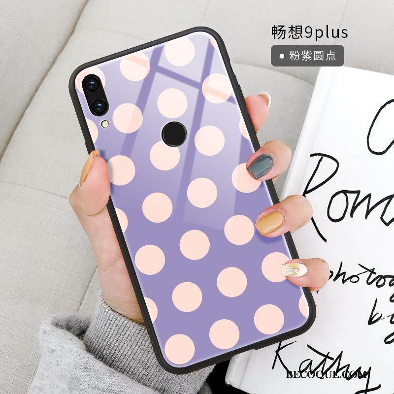 Kuori Huawei P Smart+ 2019 Suojaus Rakkaus Vaalean, Kotelo Huawei P Smart+ 2019 Laukut Piste Peili