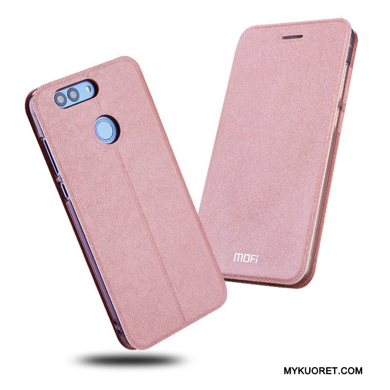 Kuori Huawei P Smart Laukut Murtumaton Puhelimen Kuoret, Kotelo Huawei P Smart Nahka Jauhe
