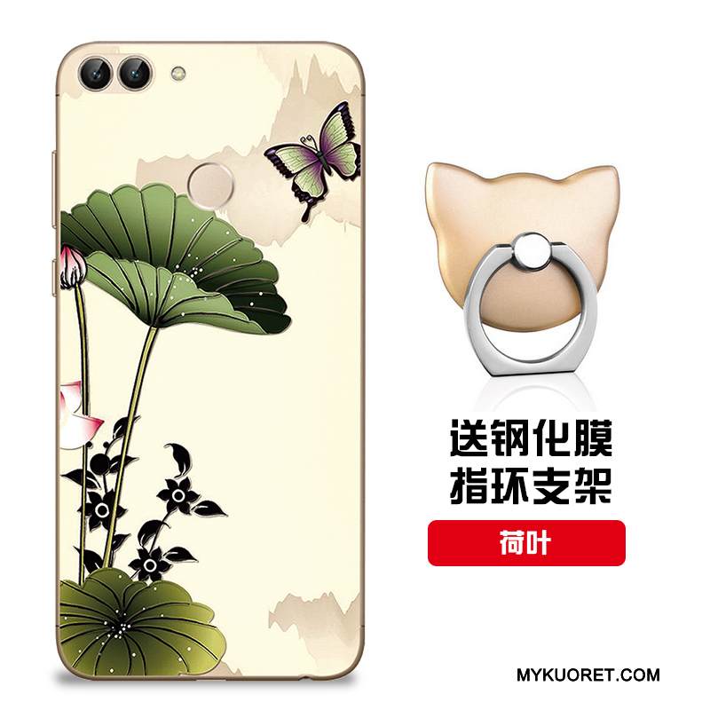 Kuori Huawei P Smart Pehmeä Neste Malli Vihreä, Kotelo Huawei P Smart Silikoni Muokata Murtumaton