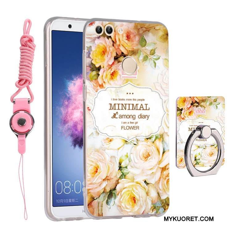 Kuori Huawei P Smart Silikoni Murtumaton Keltainen, Kotelo Huawei P Smart Puhelimen Kuoret