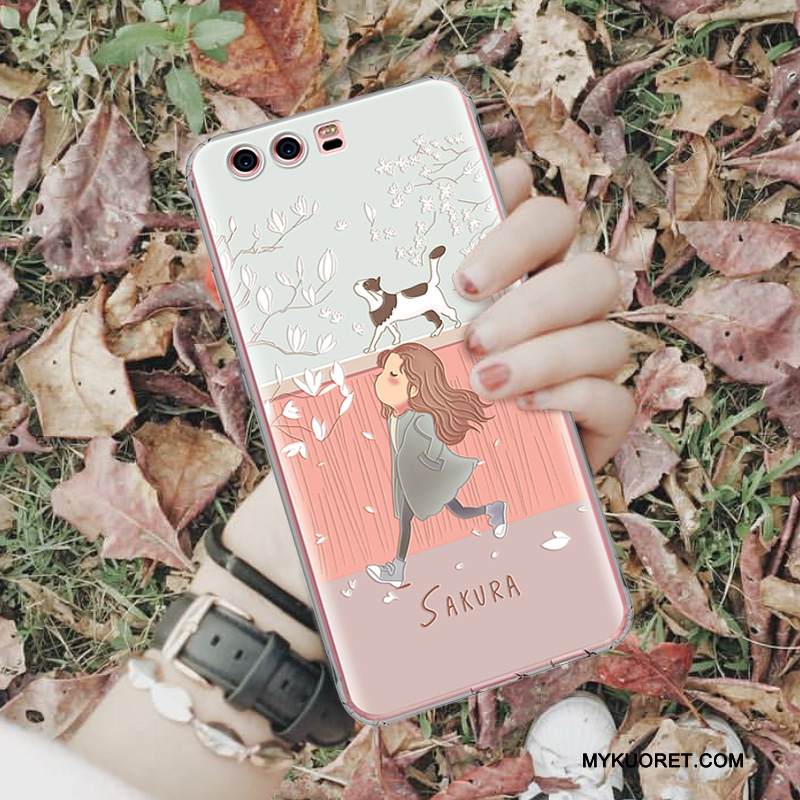 Kuori Huawei P10 Kohokuviointi Puhelimen Kuoret Ihana, Kotelo Huawei P10 Luova Murtumaton Persoonallisuus