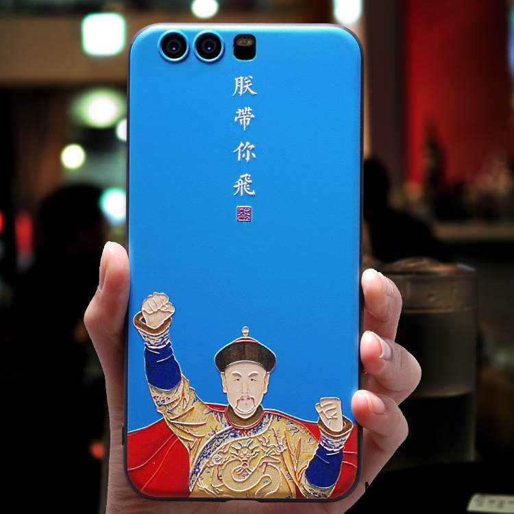 Kuori Huawei P10 Laukut Ohut Sininen, Kotelo Huawei P10 Silikoni Ultra Murtumaton