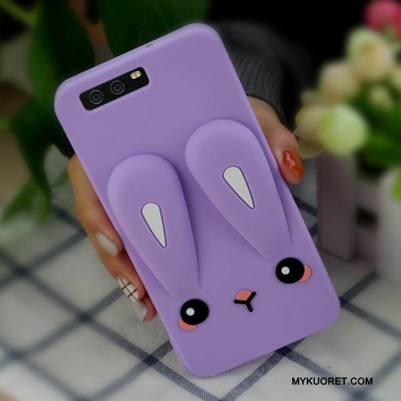 Kuori Huawei P10 Laukut Violetti Trendi, Kotelo Huawei P10 Suojaus Murtumaton Puhelimen Kuoret