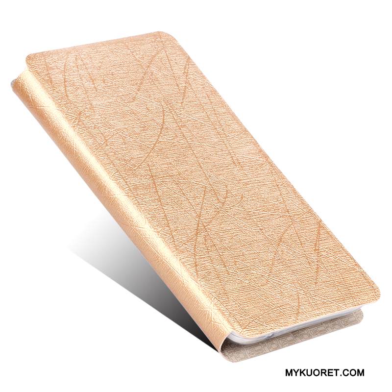 Kuori Huawei P10 Lite Nahka Puhelimen Kuoret Kulta, Kotelo Huawei P10 Lite Tuki Nuoret