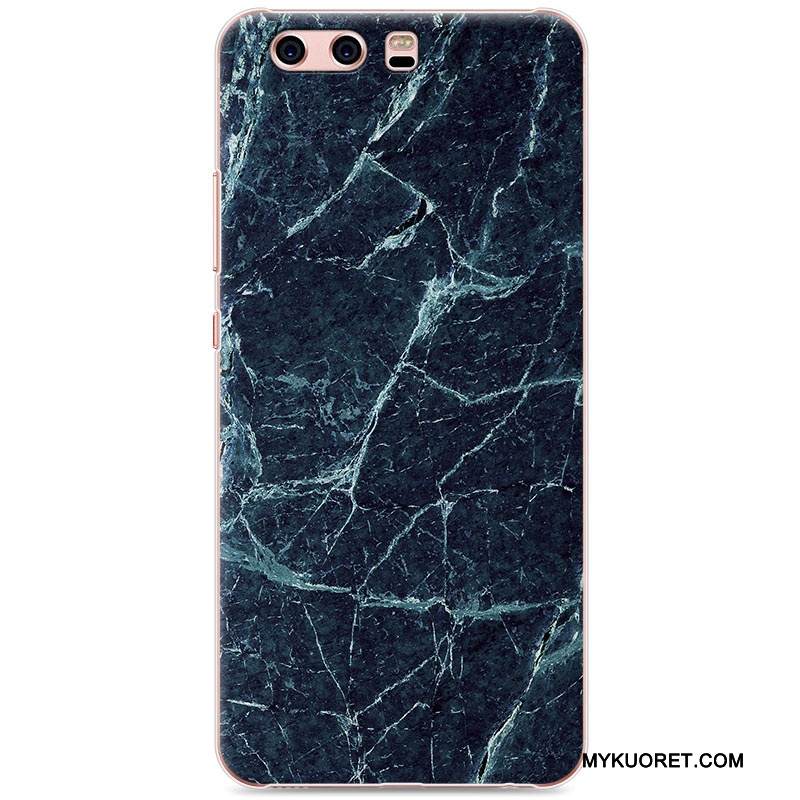 Kuori Huawei P10 Maalaus Kova Puhelimen Kuoret, Kotelo Huawei P10 Vuosikerta Tummansininen