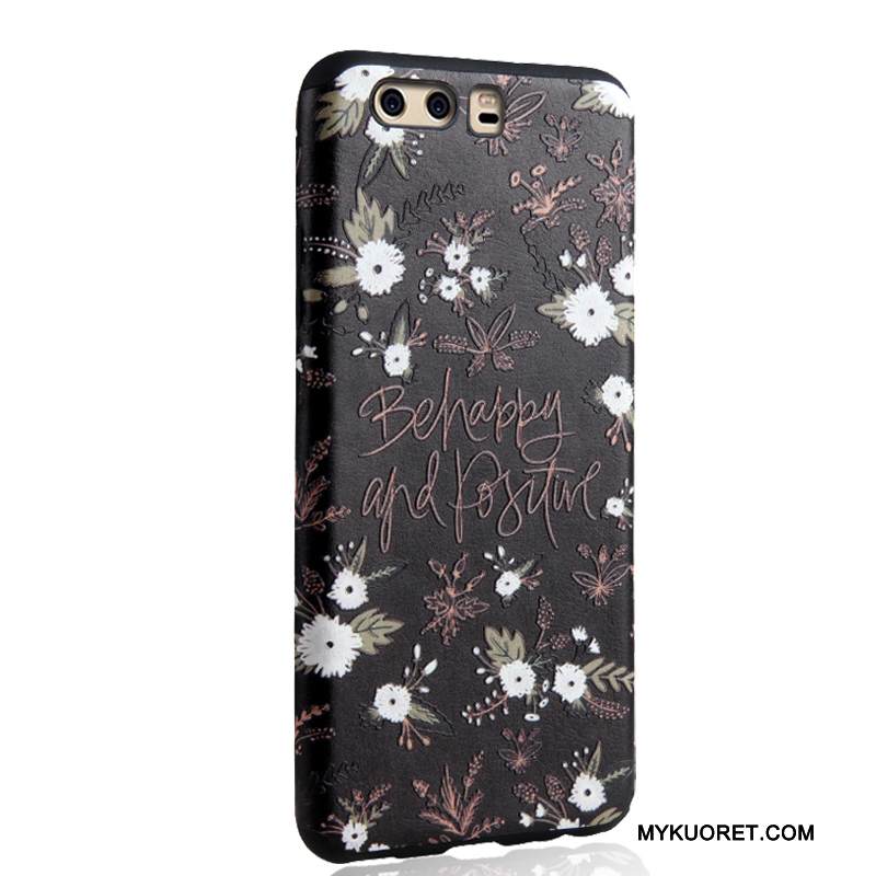 Kuori Huawei P10 Plus Laukut Murtumaton Musta, Kotelo Huawei P10 Plus Pehmeä Neste Puhelimen Kuoret