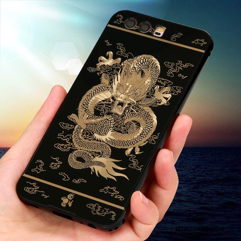 Kuori Huawei P10 Plus Laukut Musta Kova, Kotelo Huawei P10 Plus Luova Murtumaton Puhelimen Kuoret