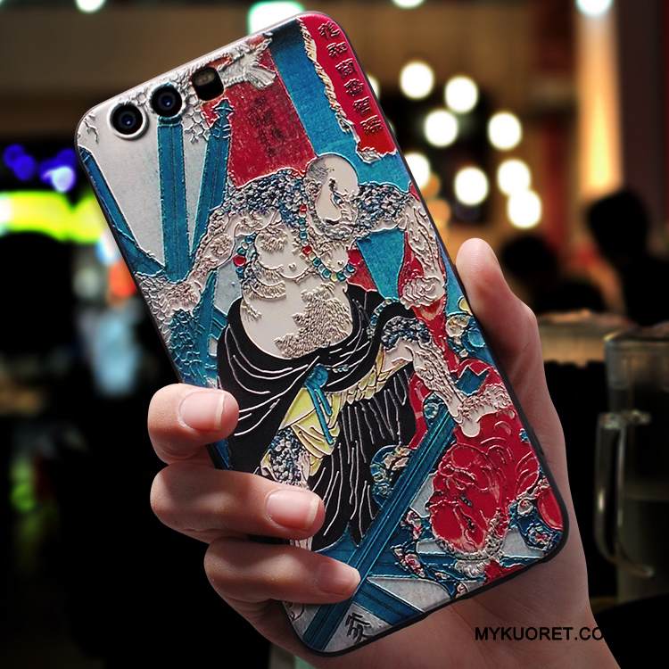 Kuori Huawei P10 Plus Laukut Puhelimen Kuoret Murtumaton, Kotelo Huawei P10 Plus Monivärinen Ohut Pesty Suede