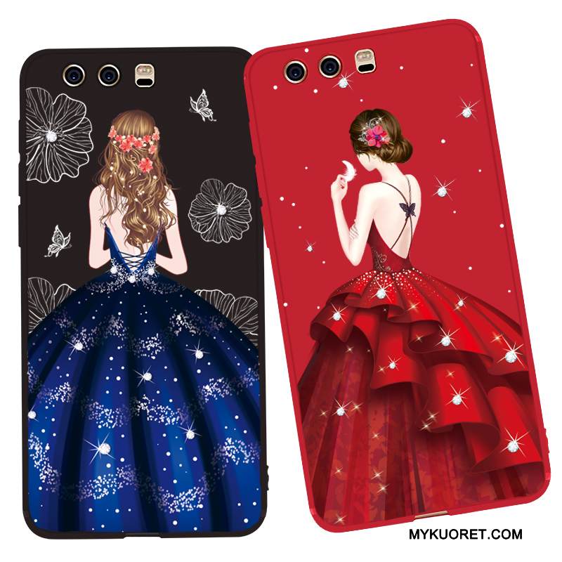 Kuori Huawei P10 Plus Laukut Puhelimen Kuoret Persoonallisuus, Kotelo Huawei P10 Plus Pehmeä Neste Nuoret Murtumaton