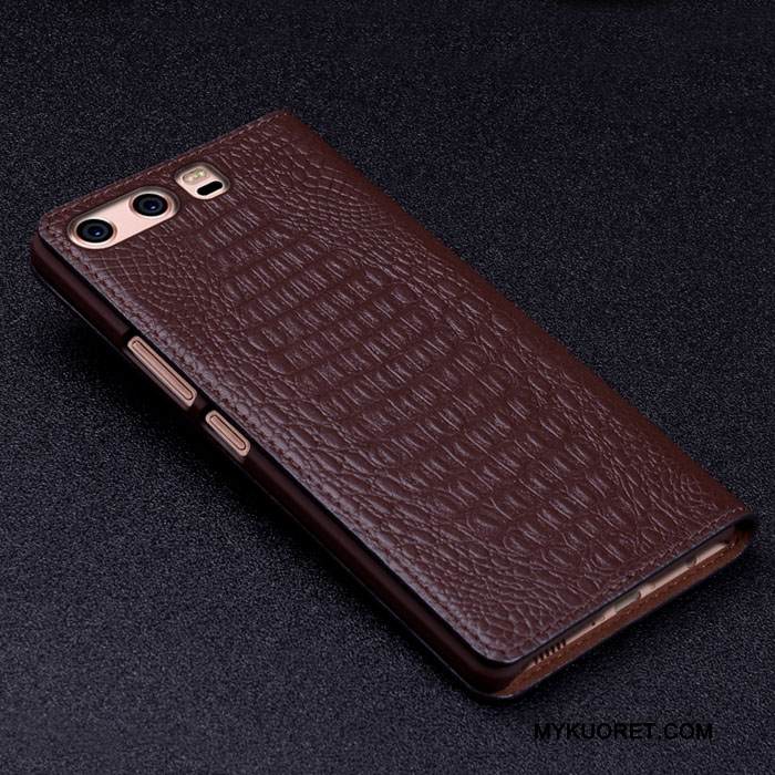 Kuori Huawei P10 Plus Nahka Horrostila Puhelimen Kuoret, Kotelo Huawei P10 Plus Suojaus