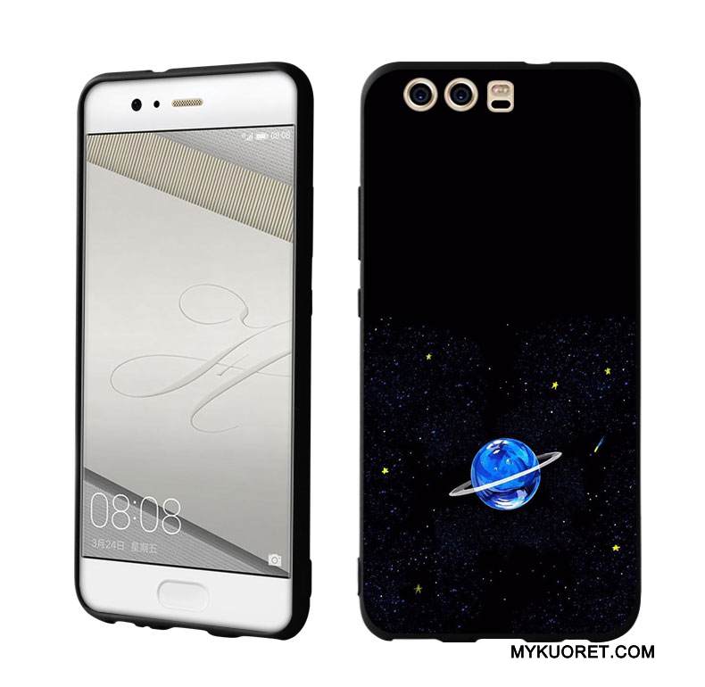 Kuori Huawei P10 Plus Pehmeä Neste Puhelimen Kuoret Suuntaus, Kotelo Huawei P10 Plus Laukut Persoonallisuus Planeetta