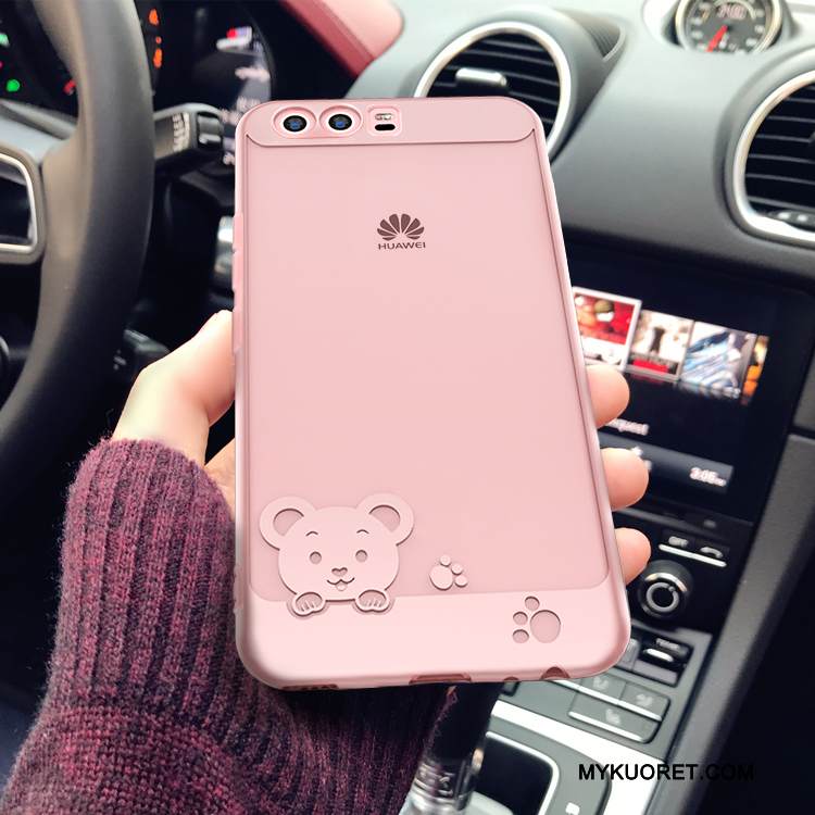 Kuori Huawei P10 Plus Silikoni Ultra Persoonallisuus, Kotelo Huawei P10 Plus Luova Läpinäkyvä Jauhe