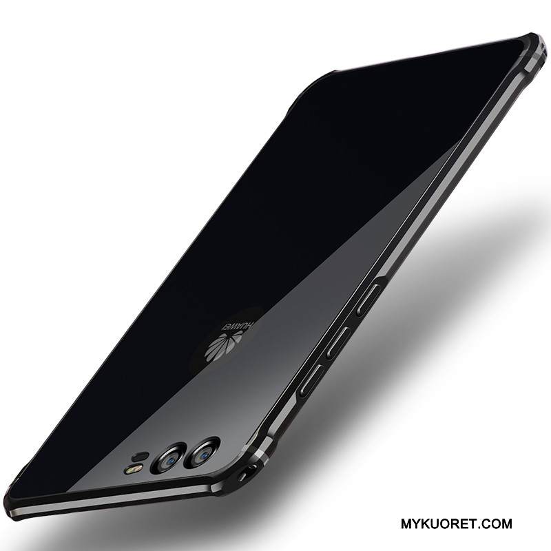 Kuori Huawei P10 Plus Suojaus Puhelimen Kuoret Musta, Kotelo Huawei P10 Plus Laukut Murtumaton Tide-brändi