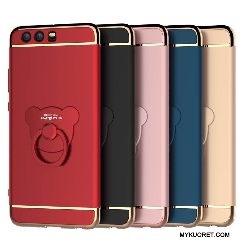 Kuori Huawei P10 Plus Tuki Puhelimen Kuoret Persoonallisuus, Kotelo Huawei P10 Plus Monivärinen Rengas Kova