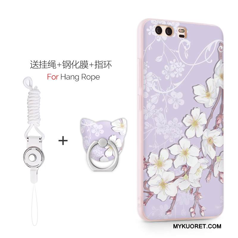 Kuori Huawei P10 Suojaus Ultra Vaalean, Kotelo Huawei P10 Laukut Puhelimen Kuoret Violetti