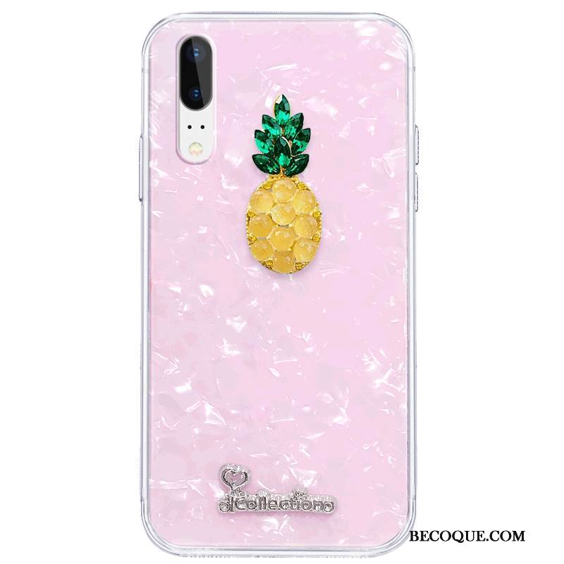 Kuori Huawei P20 Laukut Murtumaton Jauhe, Kotelo Huawei P20 Suojaus Puhelimen Kuoret Kukkakuvio