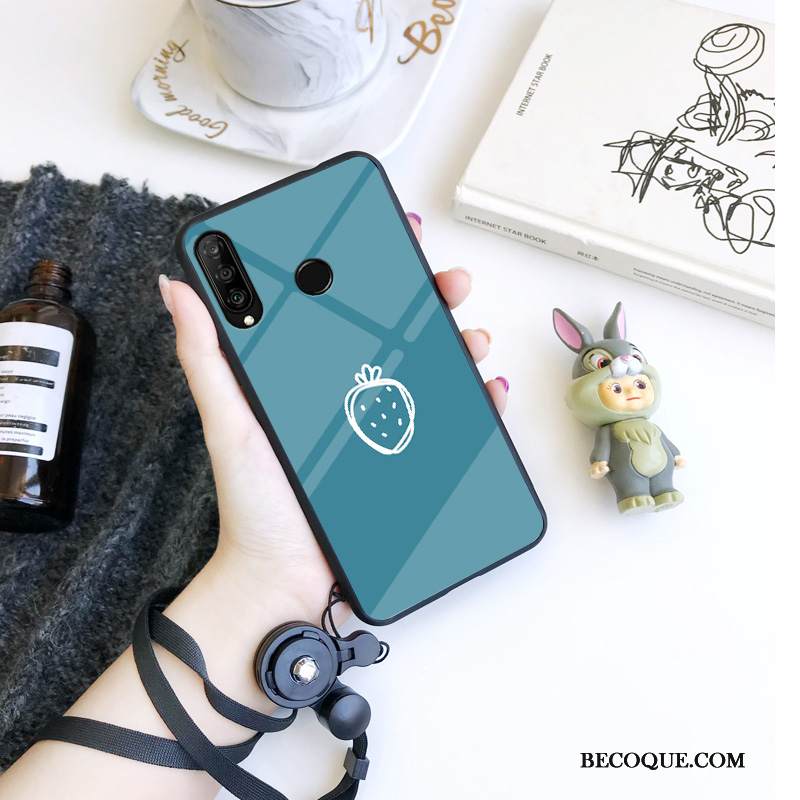 Kuori Huawei P30 Lite Luova Persoonallisuus Vihreä, Kotelo Huawei P30 Lite Suojaus Puhelimen Kuoret Murtumaton