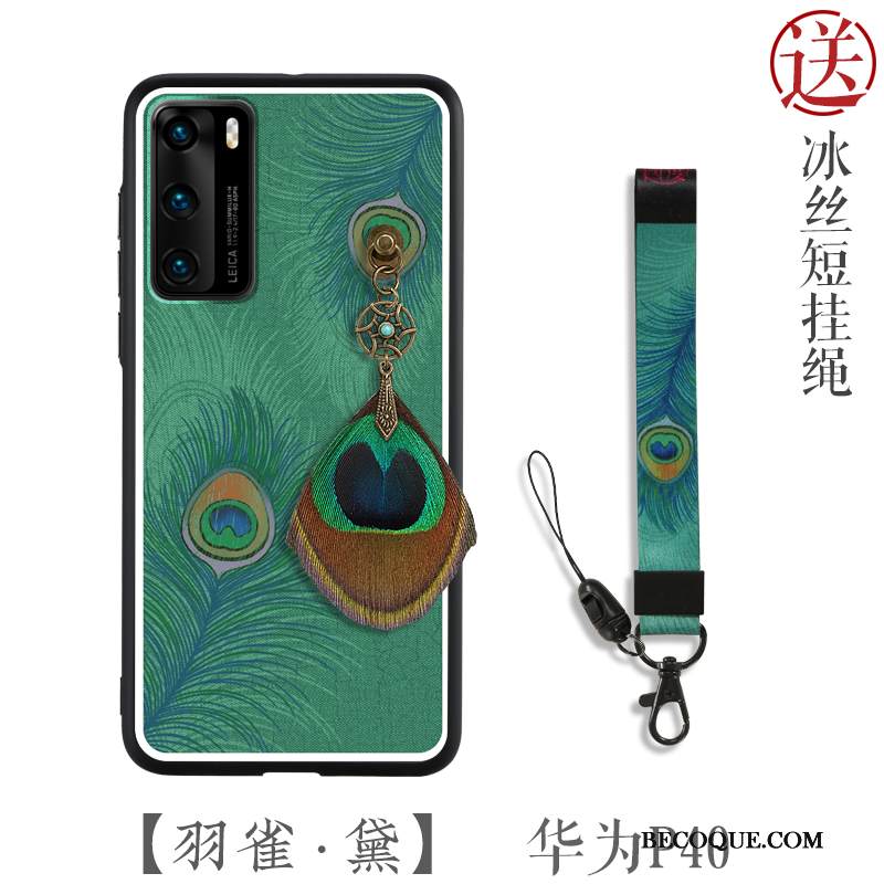 Kuori Huawei P40 Luova Ultra Alkuperäinen, Kotelo Huawei P40 Suojaus Ohut Ripustettavat Koristeet