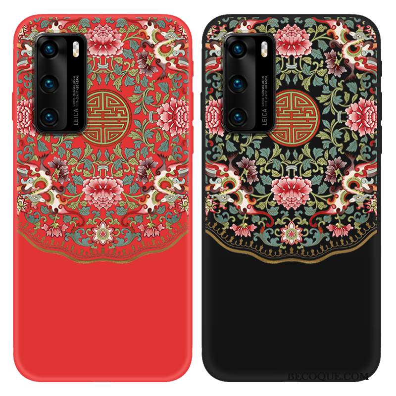 Kuori Huawei P40 Silikoni Tuuli Klassinen, Kotelo Huawei P40 Luova Palatsi Suuntaus