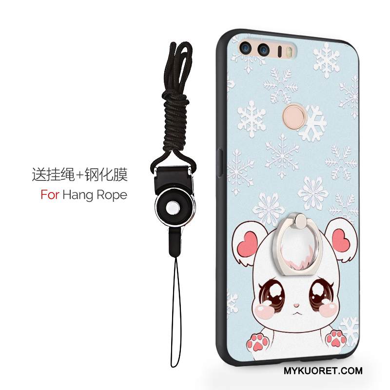 Kuori Huawei P8 Lite 2017 Luova Kova Vaaleansininen, Kotelo Huawei P8 Lite 2017 Suojaus Nuoret Puhelimen Kuoret