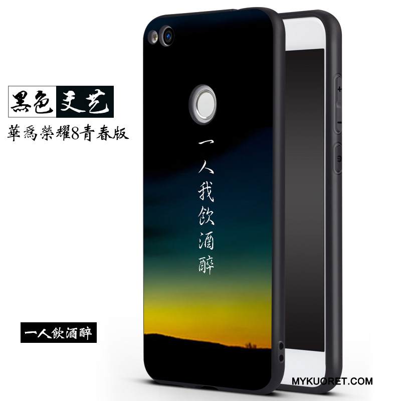 Kuori Huawei P8 Lite 2017 Pehmeä Neste Pesty Suede Nuoret, Kotelo Huawei P8 Lite 2017 Suojaus Puhelimen Kuoret Ripustettavat Koristeet