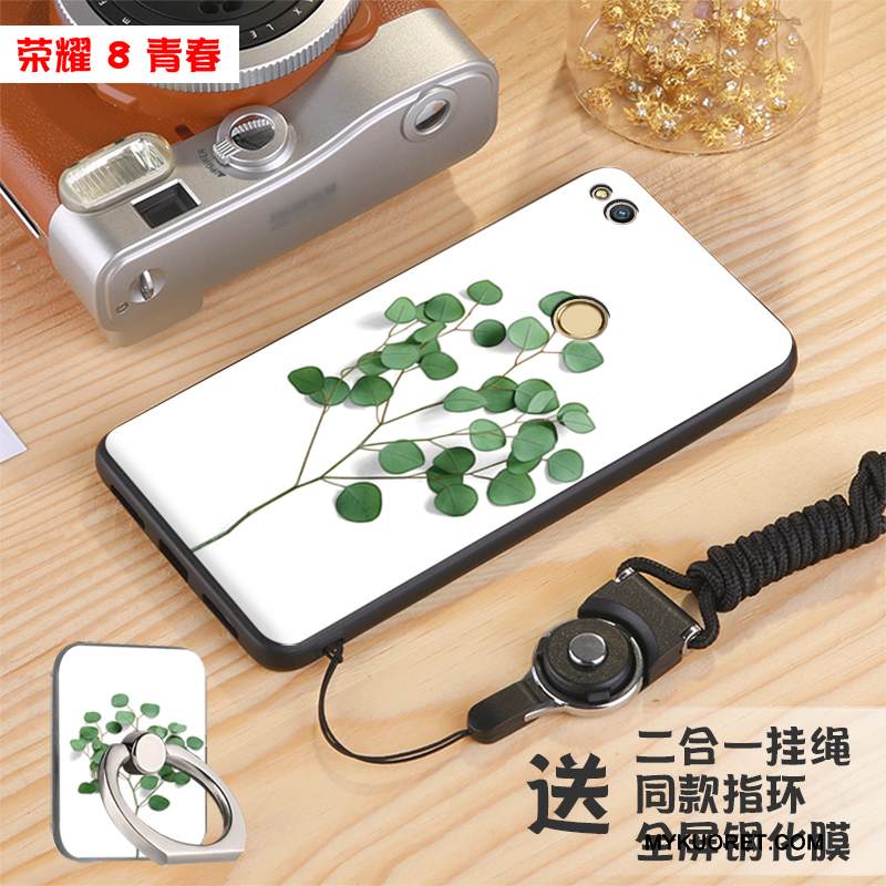 Kuori Huawei P8 Lite 2017 Silikoni Persoonallisuus Puhelimen Kuoret, Kotelo Huawei P8 Lite 2017 Laukut Valkoinen Nuoret