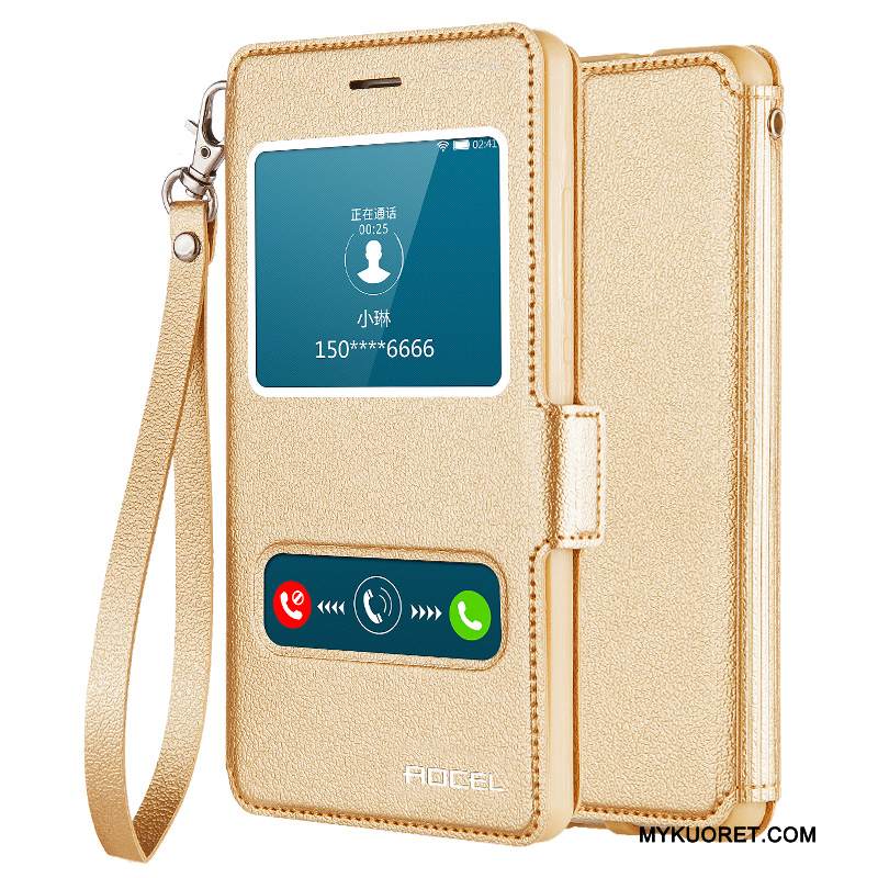 Kuori Huawei P8 Lite Pehmeä Neste Nuoret Murtumaton, Kotelo Huawei P8 Lite Suojaus Puhelimen Kuoret Kulta