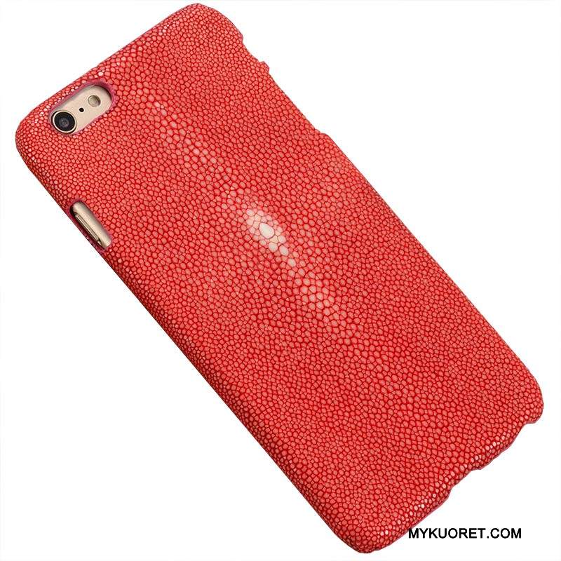 Kuori Huawei P8 Nahka Puhelimen Kuoret Punainen, Kotelo Huawei P8 Suojaus Nuoret Ohut