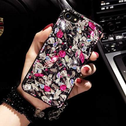 Kuori Huawei P9 Lite Luova Puhelimen Kuoret Ripustettavat Koristeet, Kotelo Huawei P9 Lite Laukut Persoonallisuus Kristalli