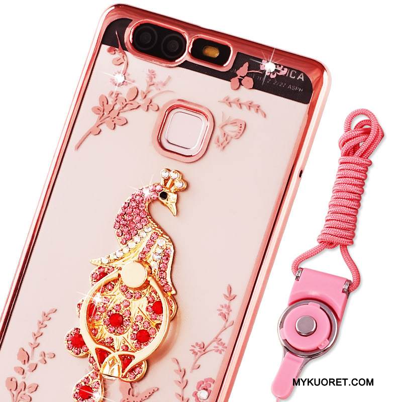 Kuori Huawei P9 Plus Pehmeä Neste Pu Puhelimen Kuoret, Kotelo Huawei P9 Plus Suojaus Jauhe