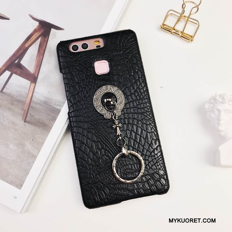 Kuori Huawei P9 Plus Tila Trendi Kova, Kotelo Huawei P9 Plus Musta Persoonallisuus