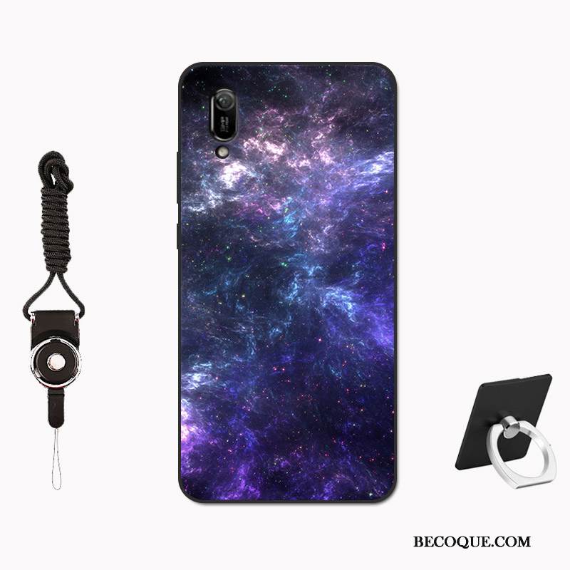 Kuori Huawei Y6 2019 Silikoni Ylellisyys Karkaisu, Kotelo Huawei Y6 2019 Suojaus Persoonallisuus Muokata