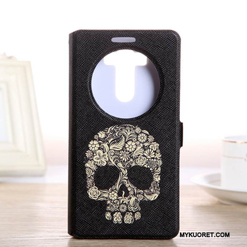 Kuori Lg G3 Maalaus Avaa Ikkuna Trendi, Kotelo Lg G3 Pehmeä Neste Puhelimen Kuoret Musta