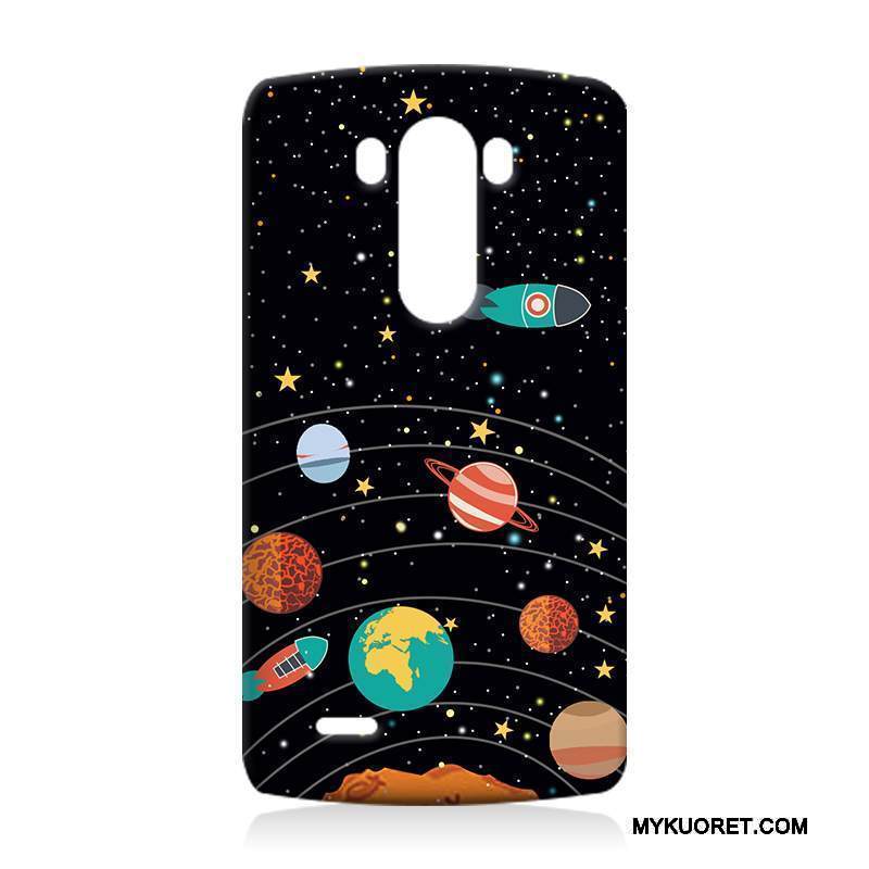 Kuori Lg G3 Pehmeä Neste Musta Puhelimen Kuoret, Kotelo Lg G3 Suojaus Kova Murtumaton