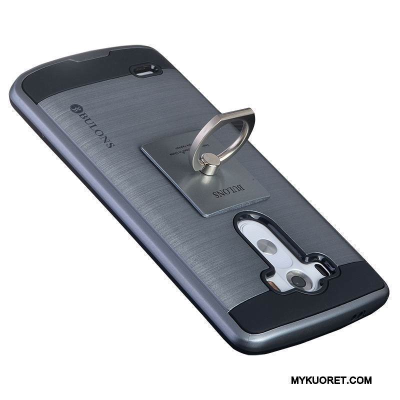 Kuori Lg G3 Suojaus Murtumaton Persoonallisuus, Kotelo Lg G3 Laukut Puhelimen Kuoret Harmaa