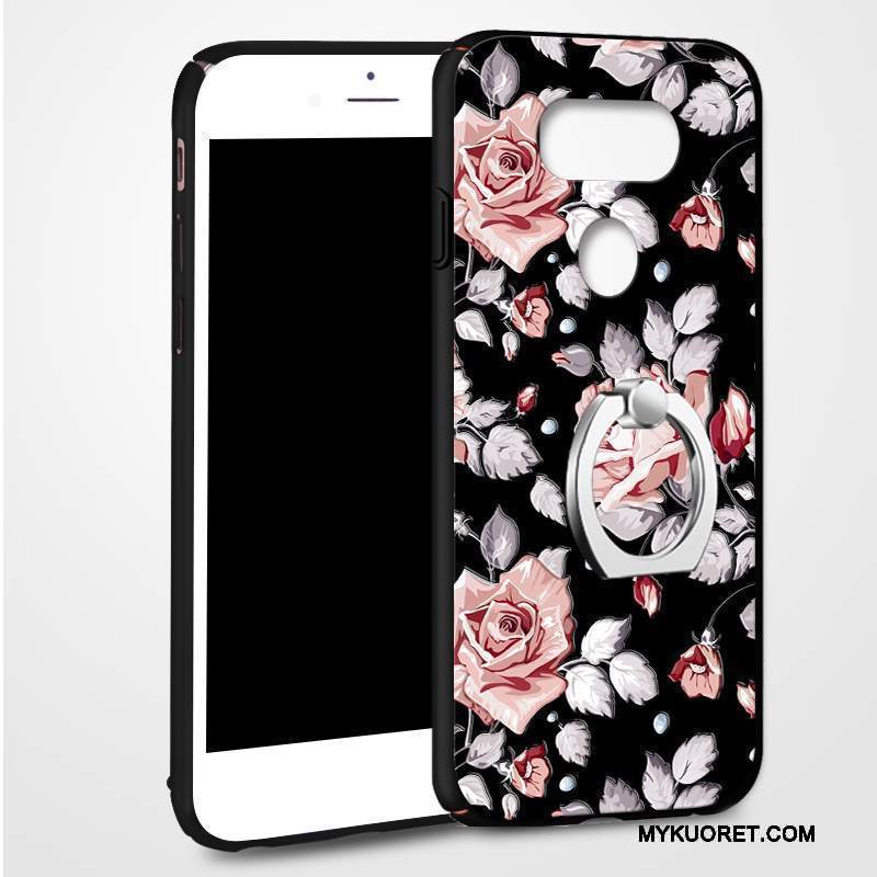 Kuori Lg G5 Sarjakuva Persoonallisuus Murtumaton, Kotelo Lg G5 Laukut Musta Kova