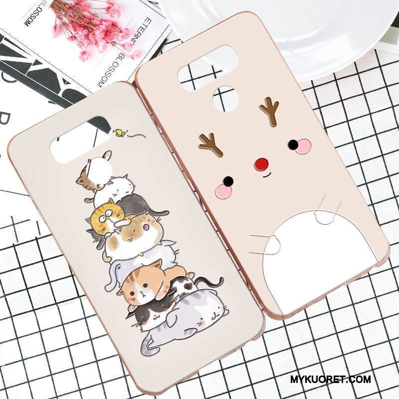 Kuori Lg G6 Kohokuviointi Murtumaton Uusi, Kotelo Lg G6 Pehmeä Neste Puhelimen Kuoret Vaalean