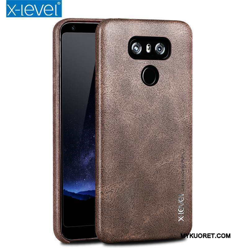 Kuori Lg G6 Luova Uusi Murtumaton, Kotelo Lg G6 Nahka Vaalean Puhelimen Kuoret
