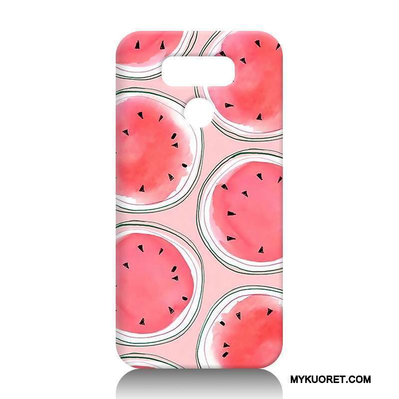 Kuori Lg G6 Silikoni Murtumaton Punainen, Kotelo Lg G6 Sarjakuva Puhelimen Kuoret Rengas