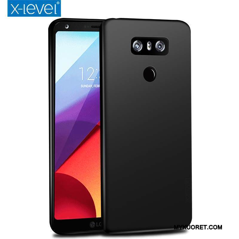Kuori Lg G6 Silikoni Puhelimen Kuoret Ultra, Kotelo Lg G6 Laukut Musta Pesty Suede
