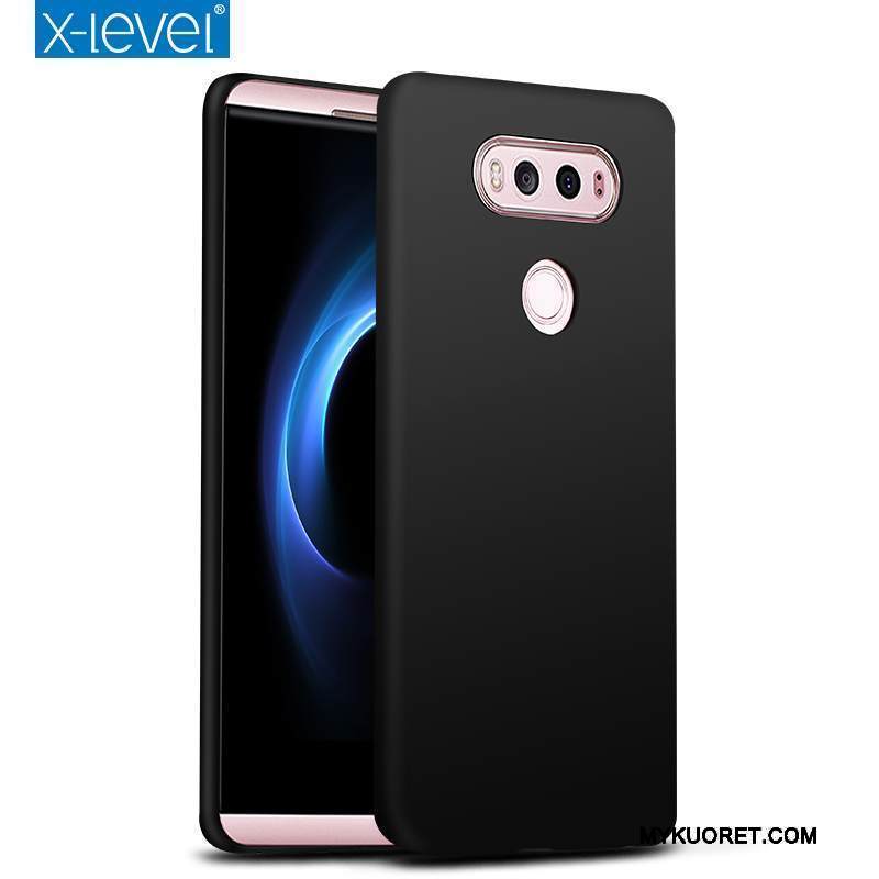 Kuori Lg G6 Silikoni Ultra Puhelimen Kuoret, Kotelo Lg G6 Pehmeä Neste Pesty Suede Musta