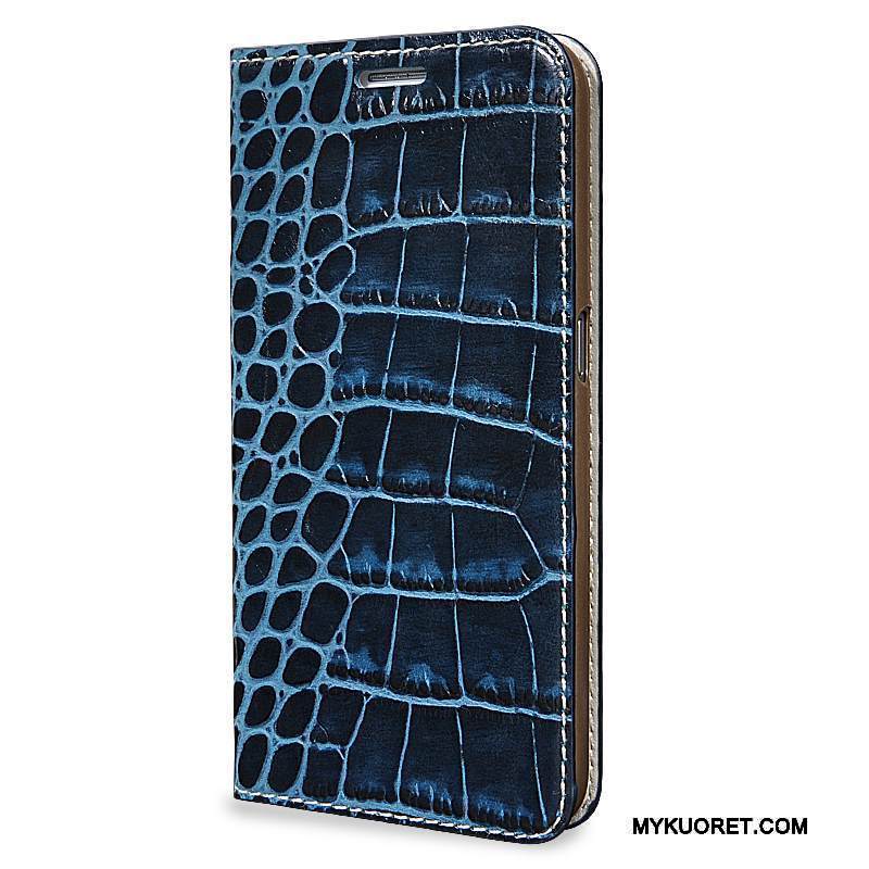 Kuori Lg V20 Nahka Murtumaton Tummansininen, Kotelo Lg V20 Kuoret Puhelimen Kuoret