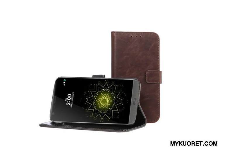 Kuori Lg V20 Nahka Puhelimen Kuoret Kortti, Kotelo Lg V20 Suojaus